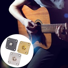 Corrosions Resistant Zinc Alloy Guitar Jacks Plate With Multiple Guitar Models
