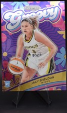 2024 Panini WNBA Prizm Jacy Sheldon Groovy (RC) #2 - Dallas Wings