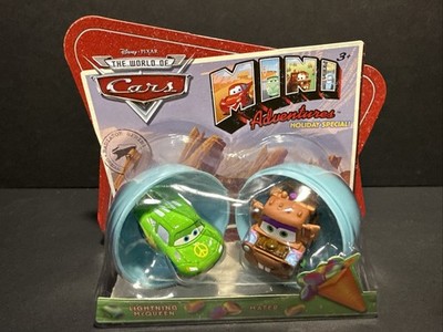 Disney Pixar Cars Mini Adventures: EASTER EGG McQueen & Mater 2008-New Sealed