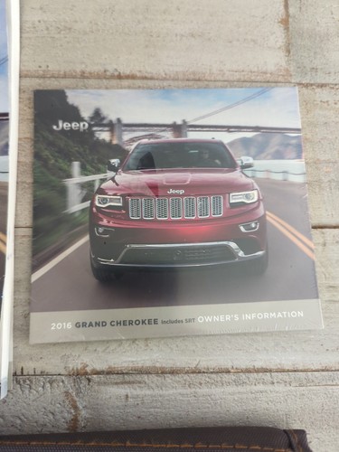 2016 Jeep Grand Cherokee Owners Manual With Case OEM Free Shipping - Picture 3 of 4