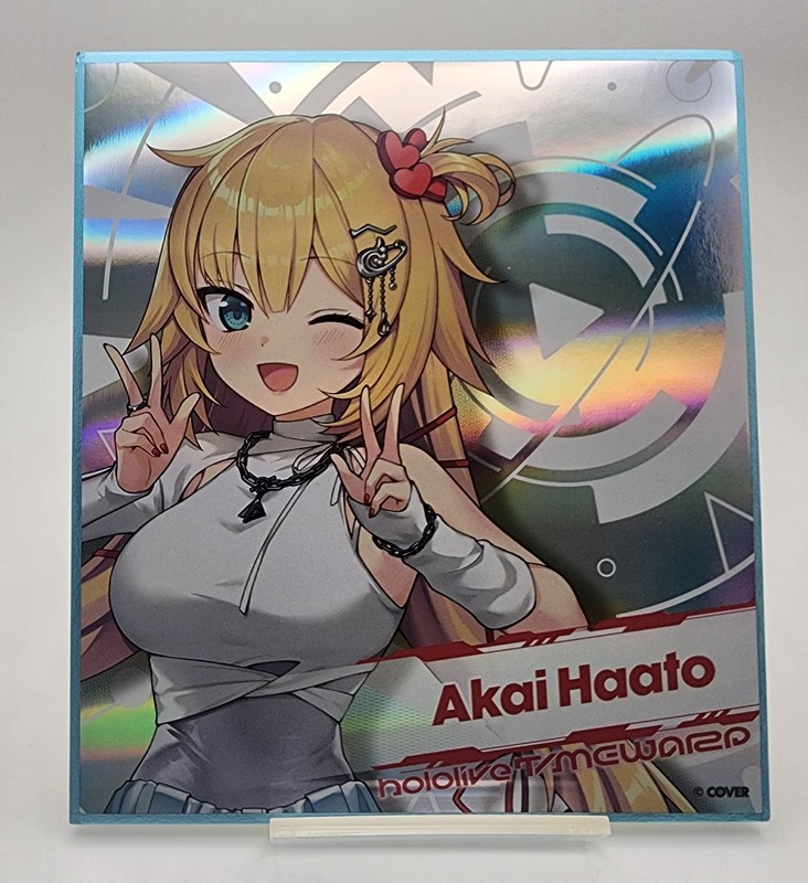 Akai Haato Haachama hololive SUPER EXPO 2026 Shikishi Message Board Gen 1 + Game