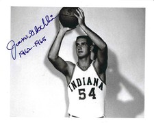 JON McGLOCKLIN UNIVERSITY OF. INDIANA 1962-1965 autographed 8x10 photo w/COA