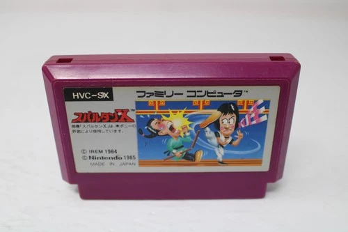 Spartan X Kung-Fu Master Nintendo Famicom NES Japan Cartridge Only Region Locked
