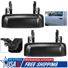 Pair Of Metal Exterior Door Handle For 98-11 Ford Ranger 01-10 Mazda B3000 B4000