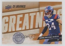 2024 Upper Deck CFL CFL Greatness Marc-Antoine Dequoy #97 2j2