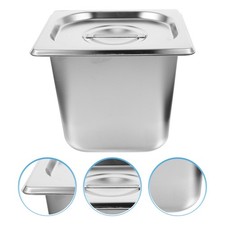  Catering Food Serving Pans Hot Server Buffet Tray Stainless-steel Plate for