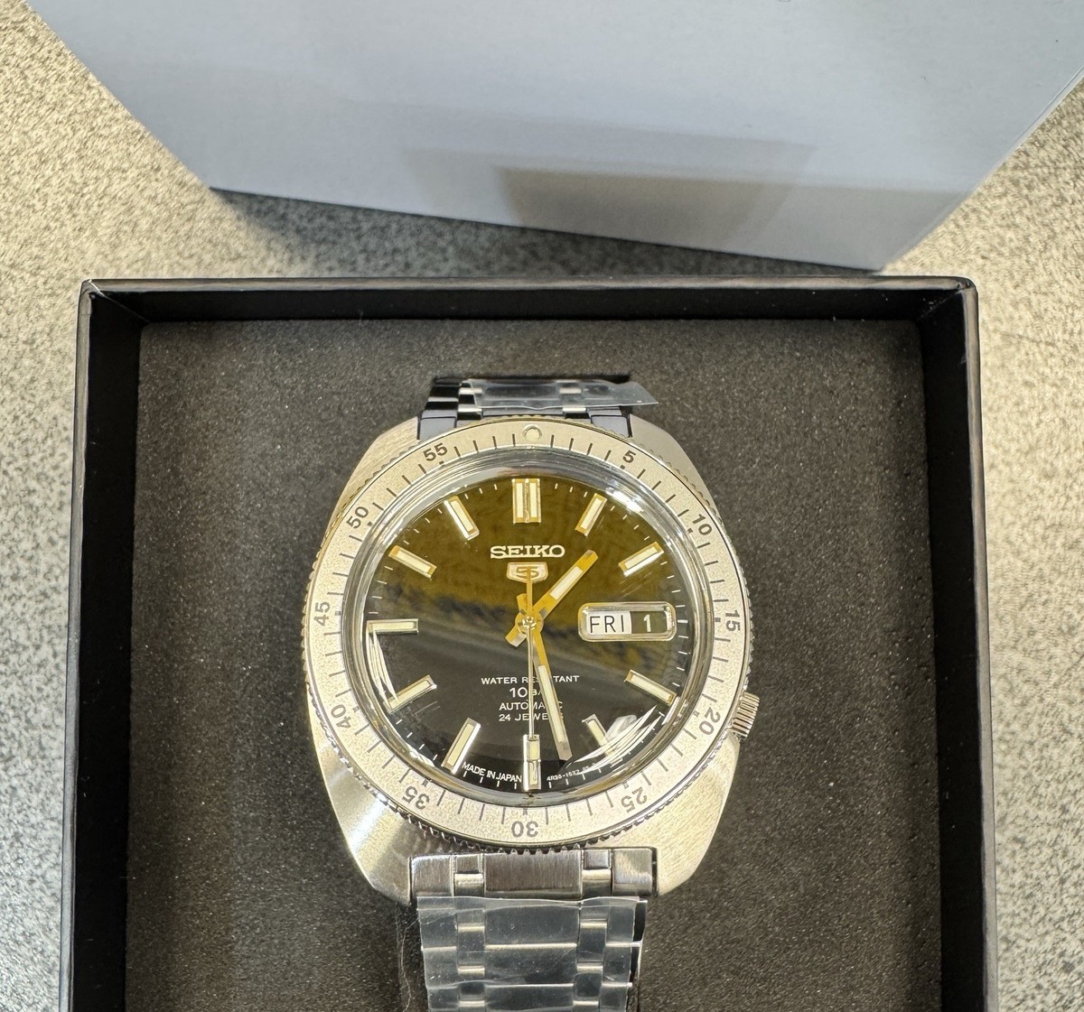 Seiko 5 Sports SKX Series 38.2mm Black Dial Steel Limited Edition