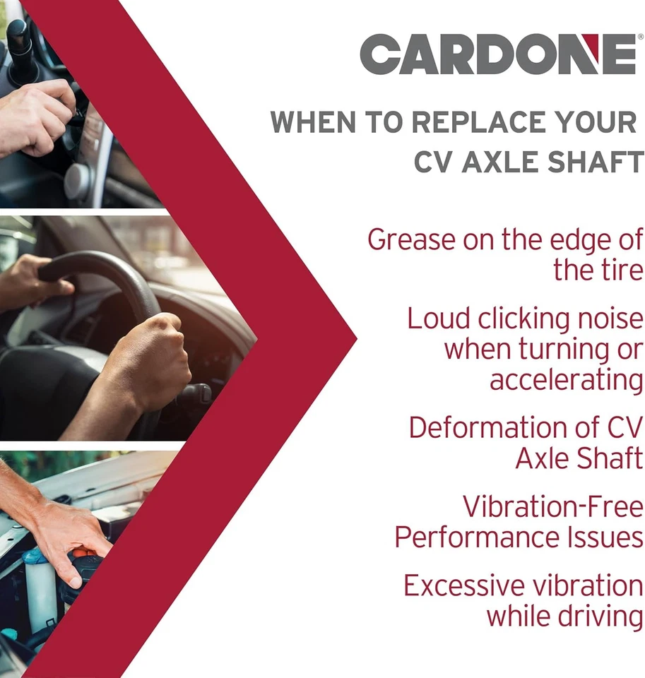 Eixo de transmissão 66-1009 CV substituição automotiva Cadillac, Chevrolet, GMC  - Imagem 4 de 4