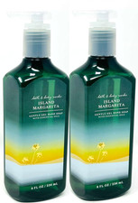 2 BATH BODY WORKS ISLAND MARGARITA GENTLE GEL HAND SOAP 8 FL OZ NEW