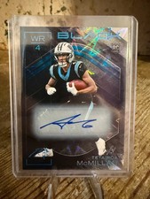2025 Panini Black Rookie Tetairoa McMillan Auto Carolina Panthers RC 1/1