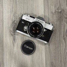 Canon FT QL 35mm Film Camera with 50mm f/1.4 FL Lens - As Is