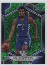 2023-24 Bowman U Best Green Mini-Diamond Refractor 77/99 Justin Edwards #39 ux8