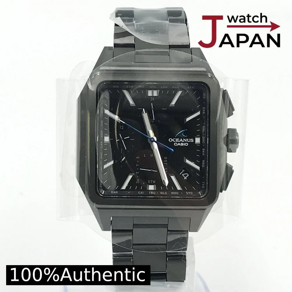 Casio Oceanus OCW-T5000B-1AJF Radio Solar Hombre Reloj Titanio Bluetooth Nuevo