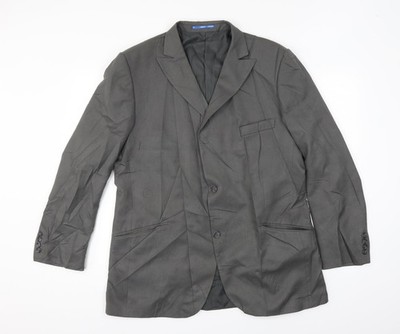 Graue Anzugjacke Herren UK Größe 44 Willson Regular
