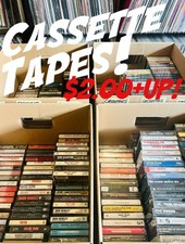 ROCK CASSETTE TAPE LOT ALL TYPES YOU PICK  2  UP 