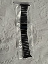 Black Stainless Steel Strap for Apple Watch Band Replacement