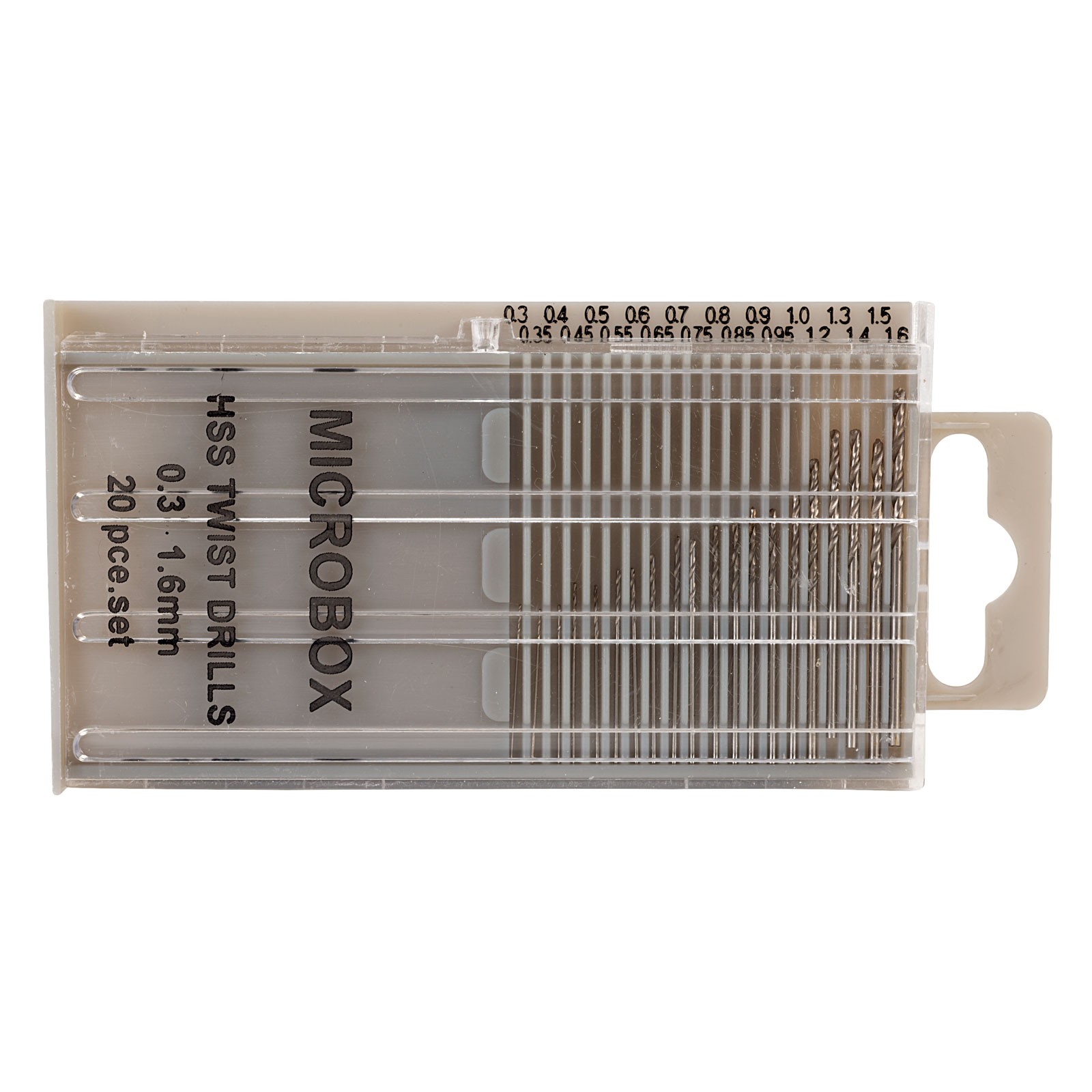 Model Craft PDR4001 Microbox PCB Drill Set - 20 Piece - Image 2