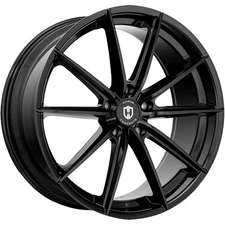 Curva Flow Forged CFF46 22x10 5x112 +40mm Gloss Black Wheel Rim 22" Inch