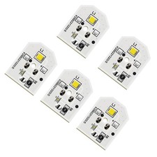 5PCS New Refrigerator LED Light Board Replacement WR55X11132 For GE Refrigerator