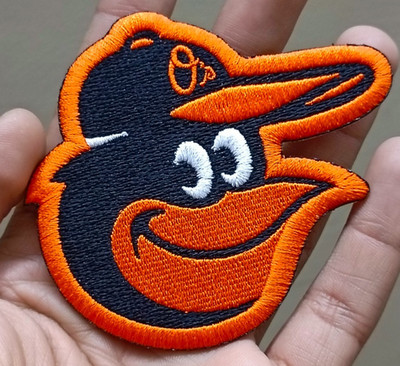 Baltimore Orioles Baseball Team Logo Iron On Patch-Sew Patch-Embroidered Patch