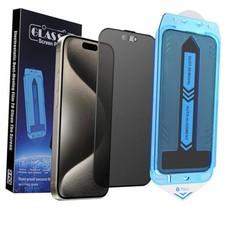 2-Pack Screen Protector Anti-Glare Display for iPhone 15 Pro Matte Privacy