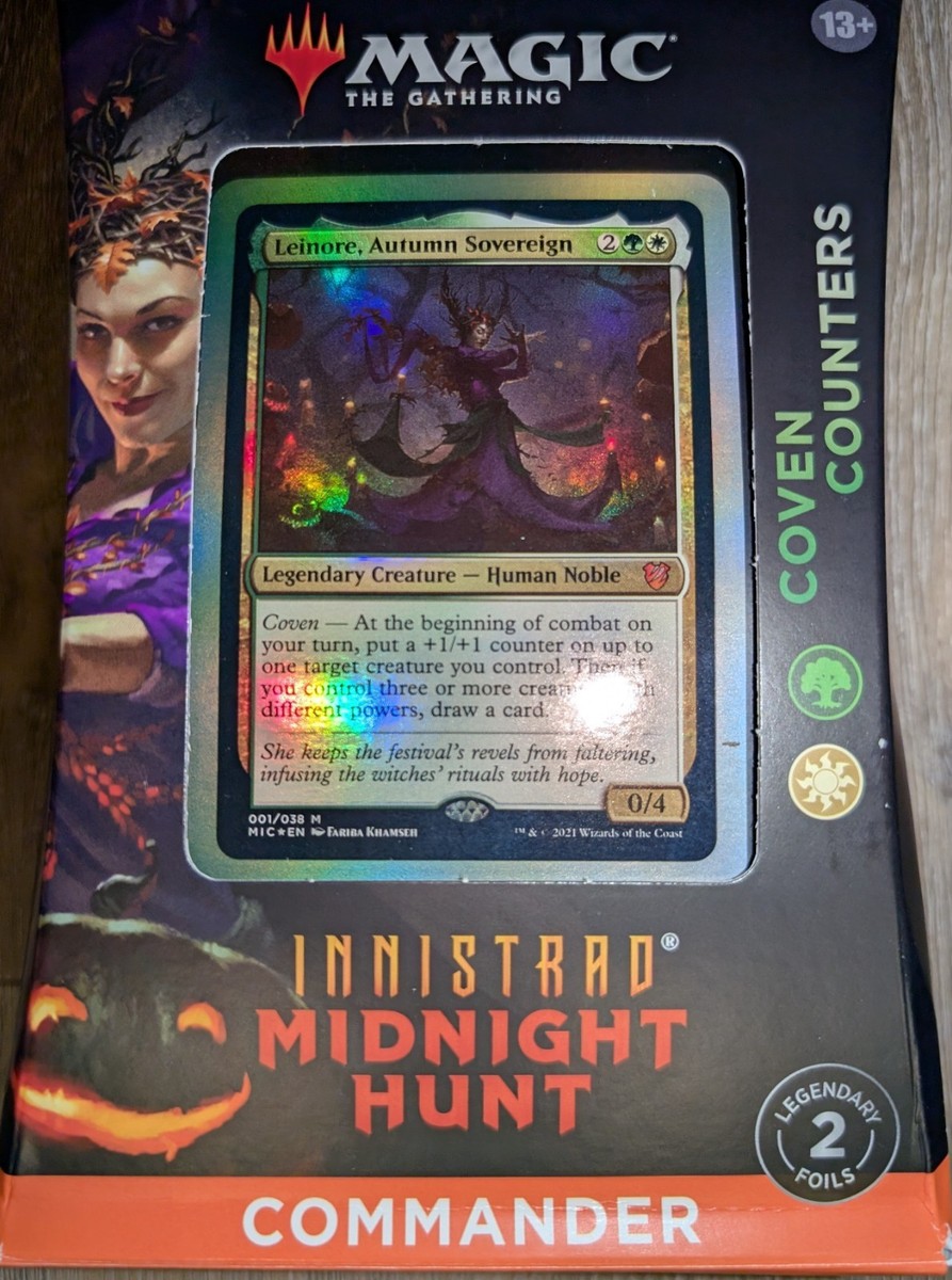 mtg coven commander deck What to add or remove from Counters deck? Magic the Gathering Innistrad Midnight