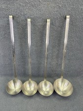 Vollrath Stainless Steel 527 Long Handle Restaurant Ladle THREE 4oz ONE 8oz