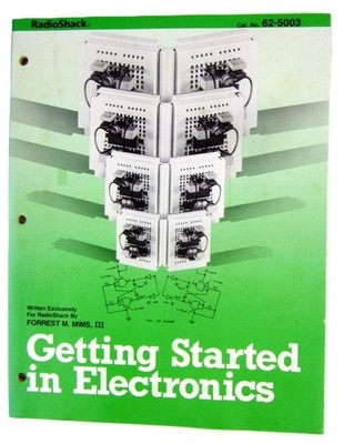Getting Started in Electronics Book by Forrest Mims Paperback RadioShack 1998