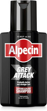 Grey Attack Shampoo Colorante Uomo 1X200Ml | Colore Capelli Grigi Naturale | Rin