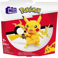 Mega Construx PokéMon Pikachu Bauset – 211 Teile Bewegliche Figur