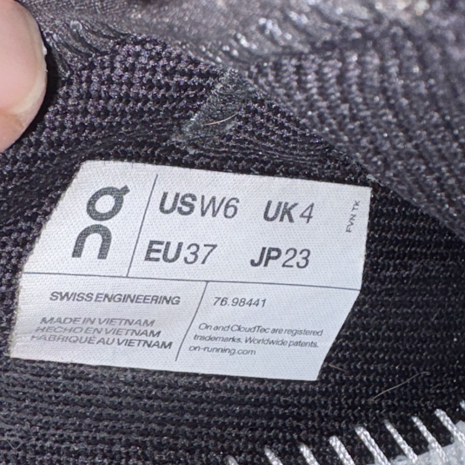 On Cloud  Cloudeasy Black/Rock Running Sneakers W… - image 3