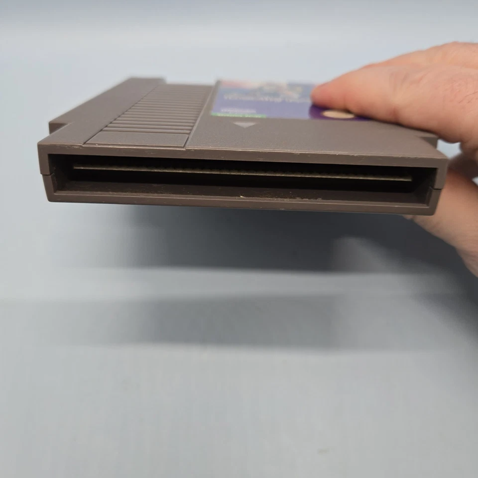 DEADLY TOWERS • Vintage 1987 Nintendo NES Video Game Cartridge w/ Sleeve *works - Image 4 of 4