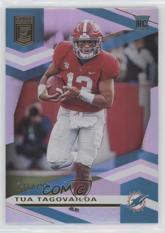 2020 Panini Donruss Elite Rookies 731/799 Tua Tagovailoa #101 9m2