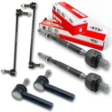 ETS 6Pc Sway Bar Inner Outer Tie Rods K750616 ES800952 EV800893 fits Explorer