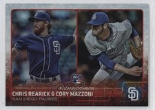 2015 Topps Update Rookie Combos Rainbow Foil Chris Rearick Cory Mazzoni 5n0