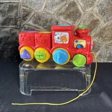 Vetch Rolling Animal Train Baby Learning Pop Up Toy With Musical Sounds Works