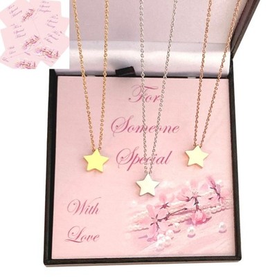 Zarte Sternhalsketten für Mädchen oder Frauen, Geschenk für Schwester, Tochter, Mutter usw.