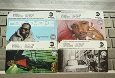 Pop Smoke, LL Cool J, Cam'ron and Rakim + BIGGIE METROCARD (all 5 cards)