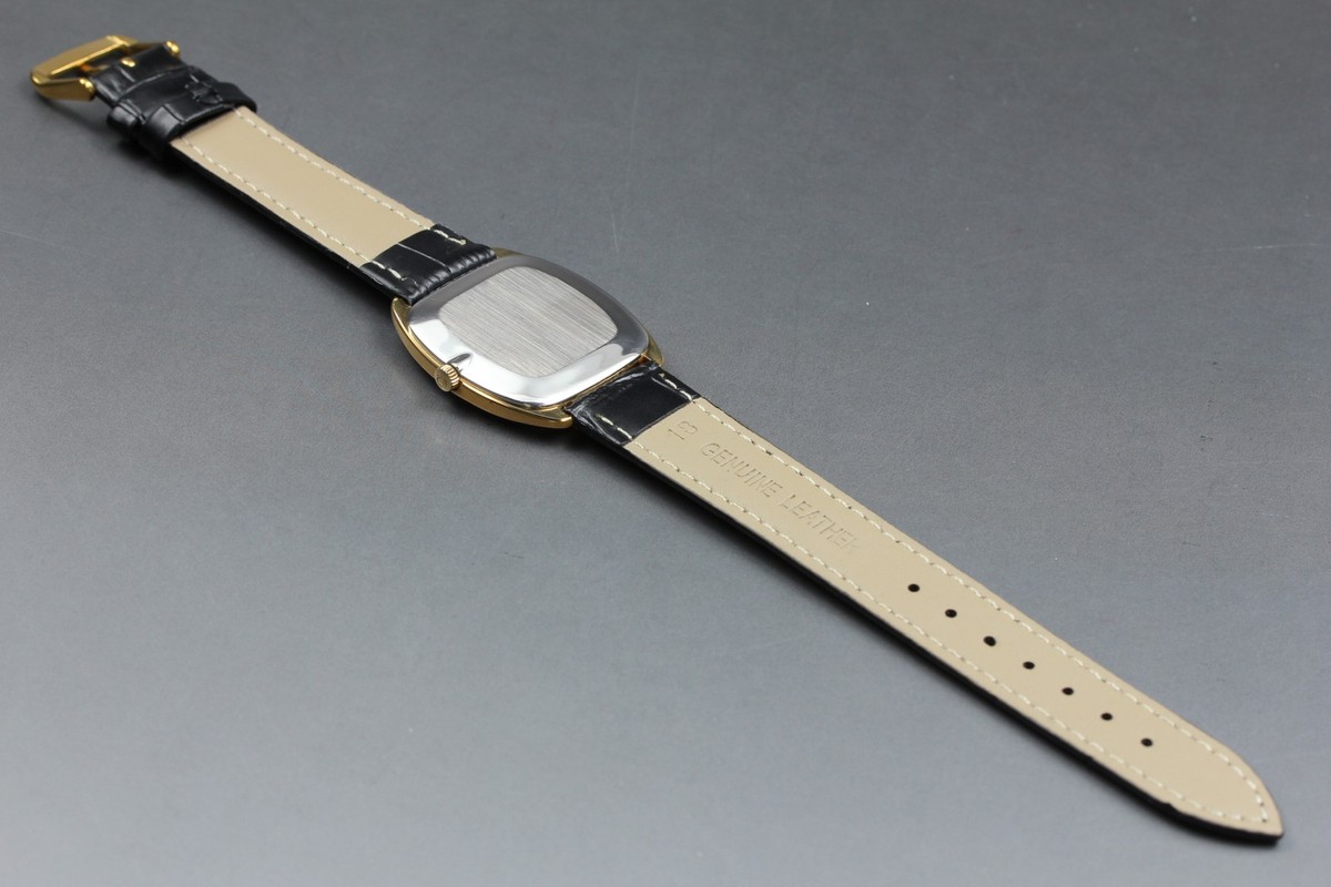 Near MINT] Vintage 1975 OMEGA De Ville Cal.625 Hand Wind 32mm Gold 