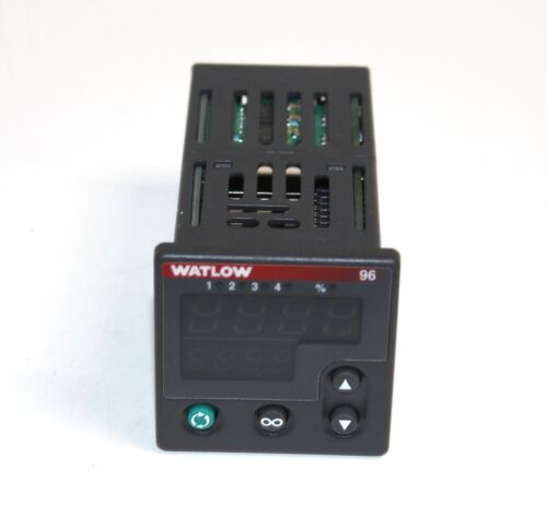 Watlow 96 96B1-CAAM-00RG 1/16 DIN, 100-240 VAC/DC Temperature Controller / PID C - Picture 2 of 9
