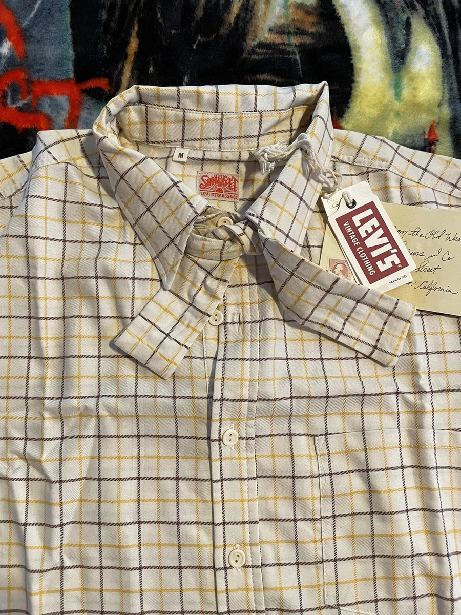 Levis vintage top sunset shirt