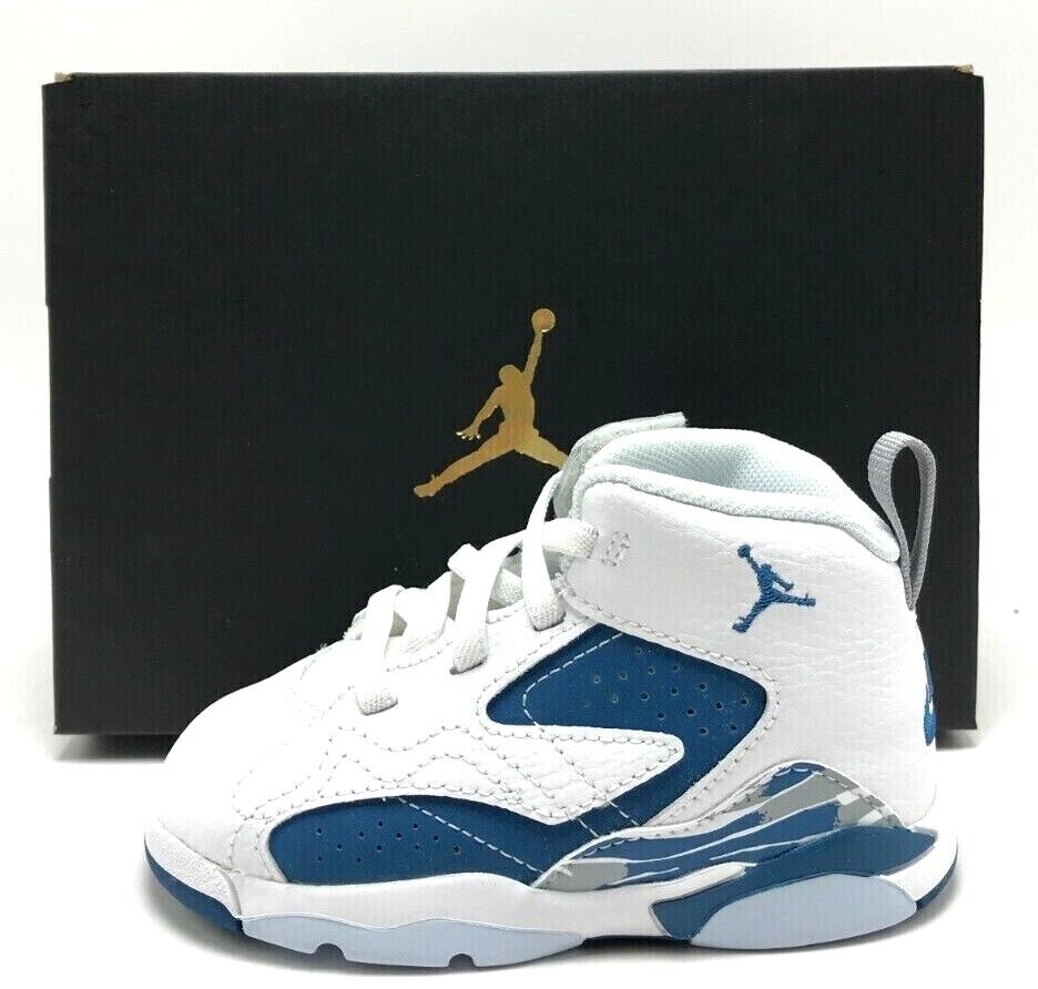 NEW* TODDLER Baby Nike Air Jordan JUMPMAN MVP (TD) White NEW* TODDLER Baby Nike Air Jordan JUMPMAN MVP (TD) White