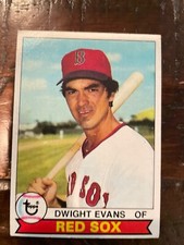 Topps Dwight Evans 1979 #155 very good condition one owner
