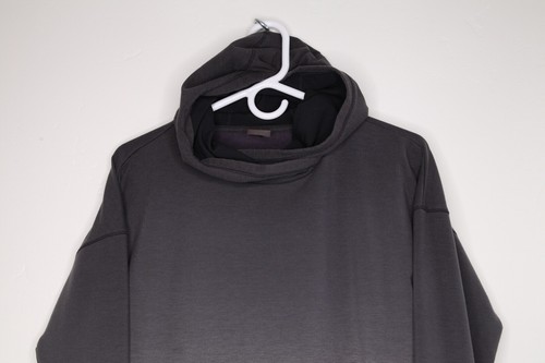 Sudadera con capucha CALIA by Carrie Underwood Dip Dye Ombre cuello embudo para mujer pequeña gris - Imagen 3 de 9