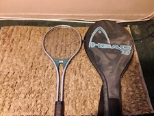 Mark V Head  Vintage  720 Tennis Racquet All Metal W/Case Has Pocket