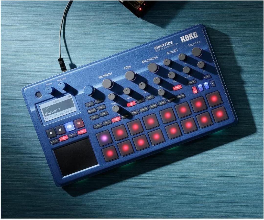 KORG　electribe2 Amazon.com: Korg Drum Machine (ELECTRIBE2BL) : Musical
