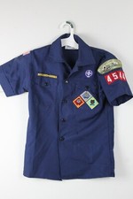BSA Cub Scout Blue Shirt Youth Medium Short Sleeve 4544