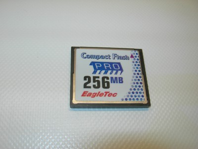 Speicherkarte EagleTec 256 MB Compact Flash CF Karte Digital Kamera