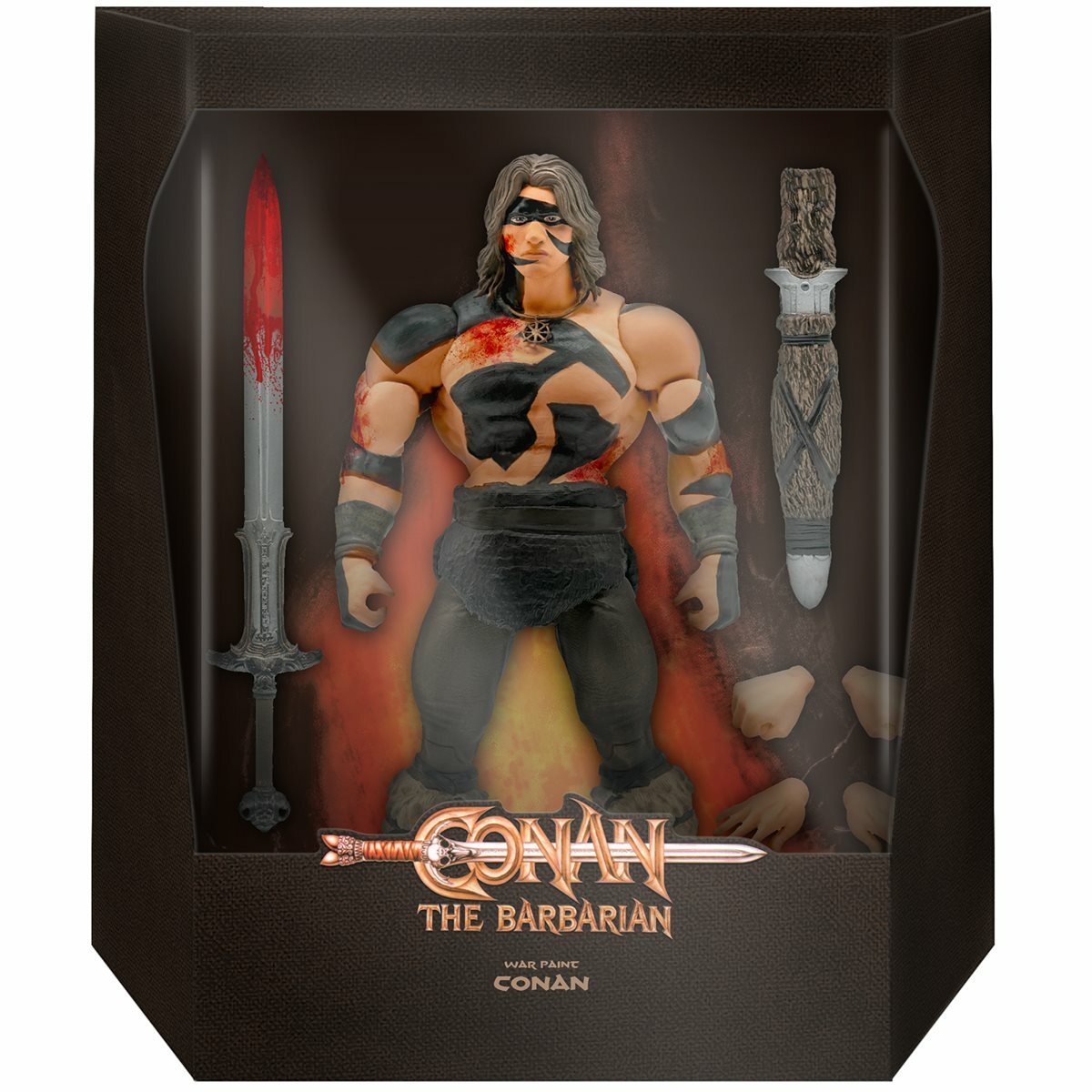 NEW Super7 Conan the Barbarian Ultimates WAR PAINT CONAN 7