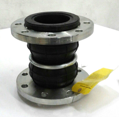 EFP  T4''100MM  4'' Non-Metallic Expansion Joint W/Beaded End Flange Double Sphere